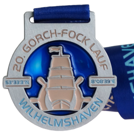 Gorch Fock Lauf medaille