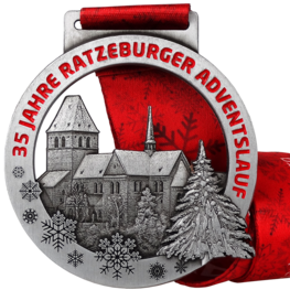 35 Jahre Ratzeburger Adventslauf medaille