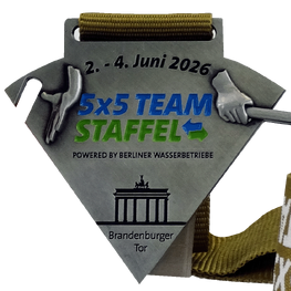 5x5 Team Staffel medaille