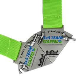 5x5 Team Staffel medaille