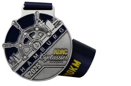 Medaille mit Färbung