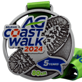 Coast Walk Wander Medaille