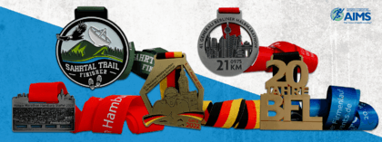 Medaillen mit eigenem Logo
