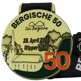 Bergische 50 medaille