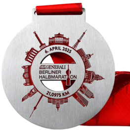 Berliner Halbmarathon Medaille
