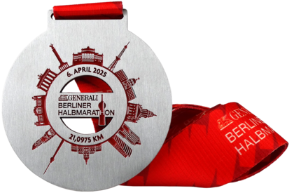 Medaille Berliner Halbmarathon