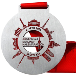 Berliner Halbmarathon medaille