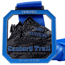 Trail Run Medaille Cauberg Trail Cave Edition