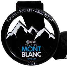 Mont Blanc Cyclo Medaille