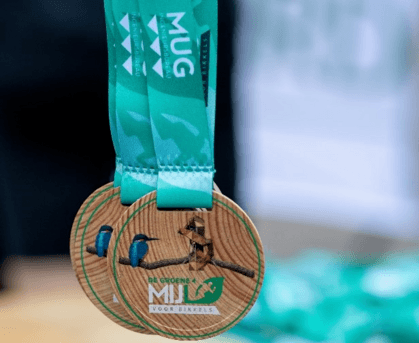 Öko-Medaillen Holzfasern De Groene 4Mijl