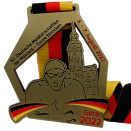 Deutsche Meisterschaften der Masters Schwimmen Medaille