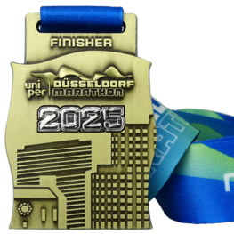 Düsseldorf Marathon medaille