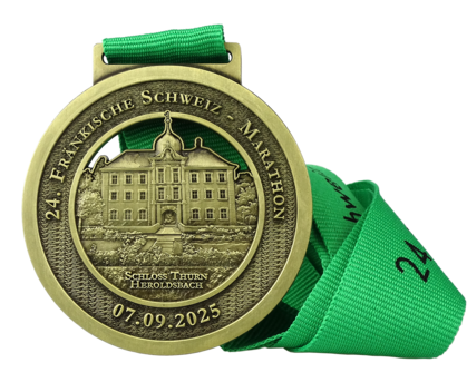 Medaille basiert auf einem Foto