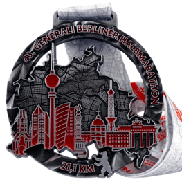 Berliner Halbmarathon Medaille