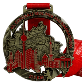 Berliner Halbmarathon Medaille