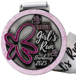 Girl's Run Hamburg medaille