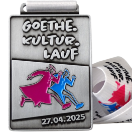 Goethe Kultur Lauf Medaille
