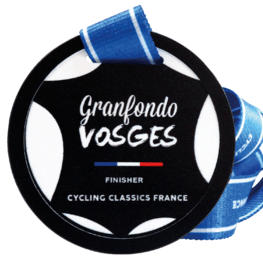 Öko-Medaillen Kartoffelstärkemedaillen Granfondo Vosges