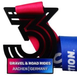 Gran Fondo World Series Aachen medaille