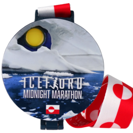 Iceford Midnight Marathon medaille
