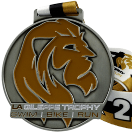 La Gileppe Trophy Triathlon Medaille