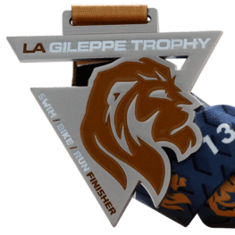 La Gileppe Trophy Triathlon Medaille
