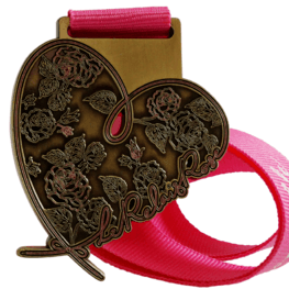 Frauenlauf Medaille Le Relais rose