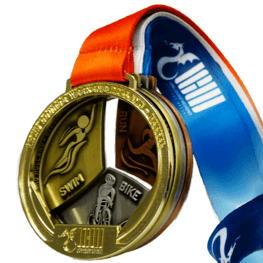 Swim Bike Run Finisher Medaille