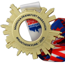 Mainova Frankfurt Marathon medaille