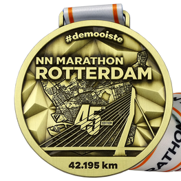 Rotterdam Marathon medaille