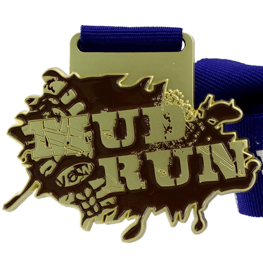 Mud Run Medaille