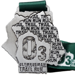 O3 OlympusMan Trail Run medaille