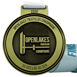 Openlakes Triathlon Medaille