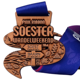 Pink Ribbon Soester Wandelweekend medaille