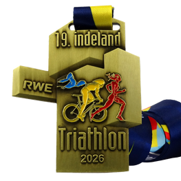 Indeland Triathlon medaille 