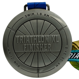 Medaille Triathlon XL