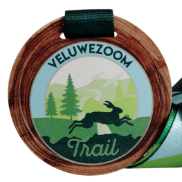 Öko-Medaillen Holzfasern Veluwezoom Trail