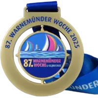 Medaille mit UV Aufdruck