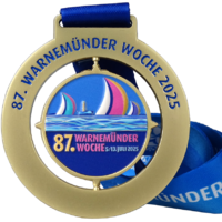 Medaille mit UV Aufdruck