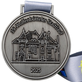 Wolfenbütteler Stadlauf medaille