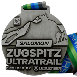 Trail Run Medaille Zugspitz UltraTrail